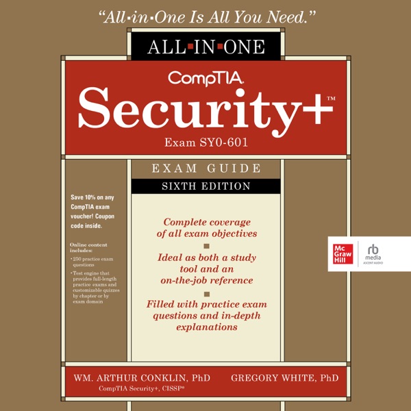 Cover of CompTIA Security+ All-in-One Exam Guide, Exam SY0-601 (Sixth Edition)