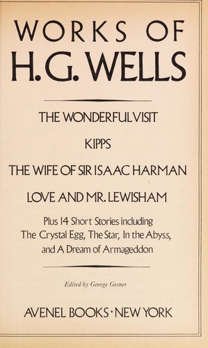 Cover of H.G. Wells: The Science Fiction Collection
