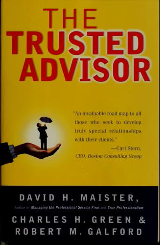 Cover of The Trusted Advisor: 20th Anniversary Edition